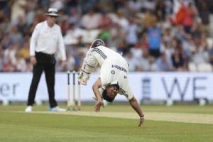 Rishabh Pant's Acrobatic Century Celebration Draws 
