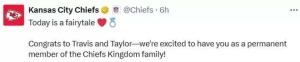 'Today is a fairytale': Sports world congratulates Taylor Swift and Travis Kelce on engagement