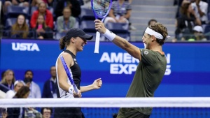 Swiatek-Rudd knock out Draper-Pegula to make it to US Open mixed doubles final