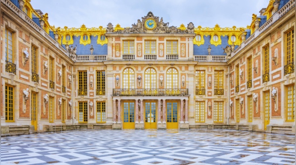 The Palace of Versailles, a symbol of French opulence and royal history.