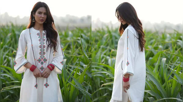 Sonam Bajwa is unapologetically desi in her latest look.