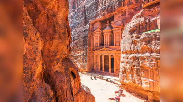 Petra: The Rose City carved into Jordanian cliffs