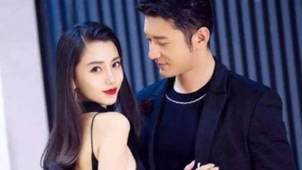 Angelababy and Huang Xiaoming at their Shanghai wedding