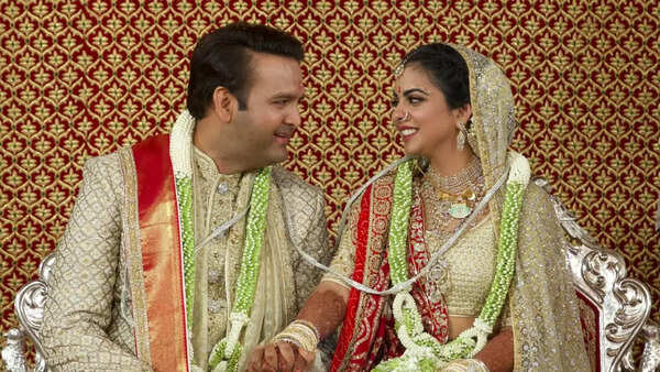 Isha Ambani and Anand Piramal during their wedding festivities