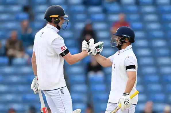 England's openers set up the win.