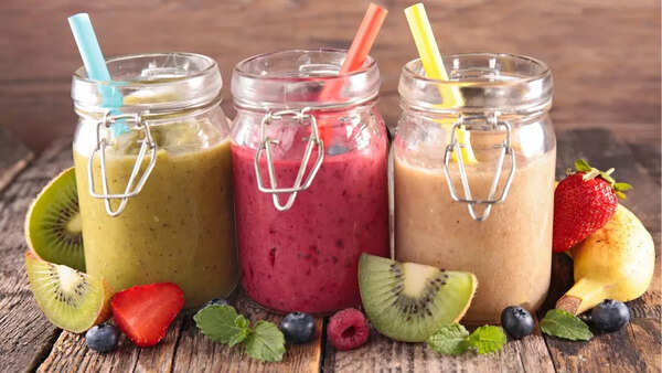 Different smoothie options