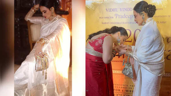 ​A heartwarming moment with Vidya Balan