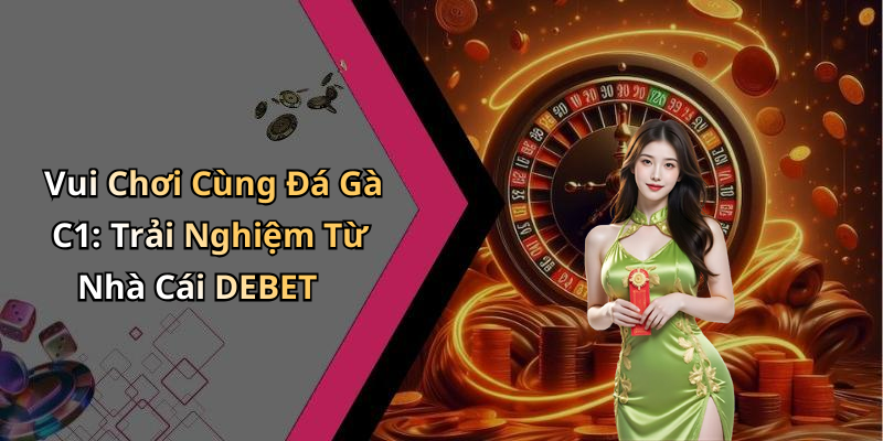 Vui Chơi Cùng Đá Gà C1: Trải Nghiệm Từ Nhà Cái DEBET
