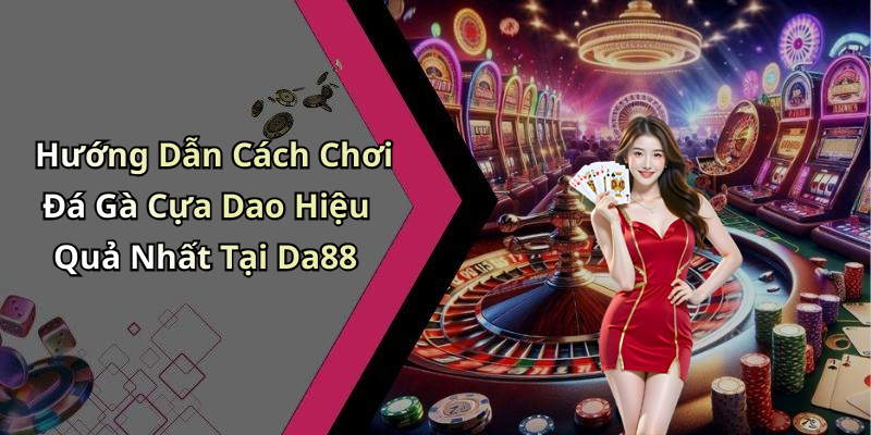 Hướng Dẫn Cách Chơi Đá Gà Cựa Dao Hiệu Quả Nhất Tại Da88