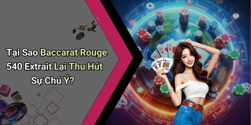 Tại Sao Baccarat Rouge 540 Extrait Lại Thu Hút Sự Chú Ý?