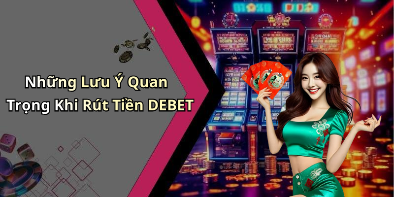 Những Lưu Ý Quan Trọng Khi Rút Tiền DEBET